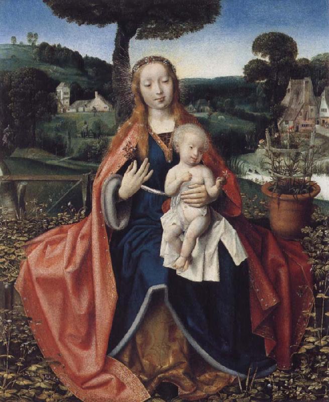 Jan provoost THe Virgin and Child in a Landscape China oil painting art